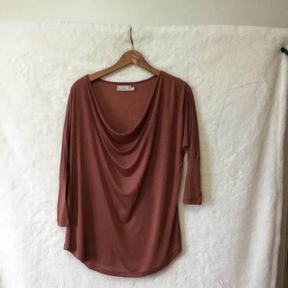 Nation LTD by Jen Menchaca Brownish-Red Long Shirt - Picture 6 of 6